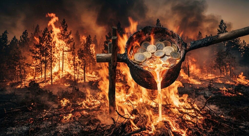 Incendios y economia